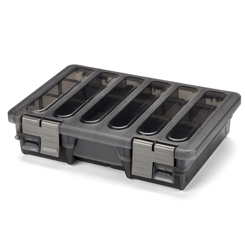 現(xiàn)代釣具多功能路亞防水塑料配件盒魚(yú)鉤盒 手提大儲(chǔ)物盒漁具批發(fā)