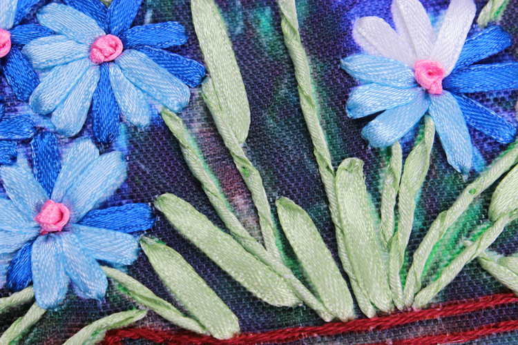 Oujin nianhua cinta bordado fábrica directa color impresión colgante pintura otoño crisantemo lleno de sala entrada pintura decorativa