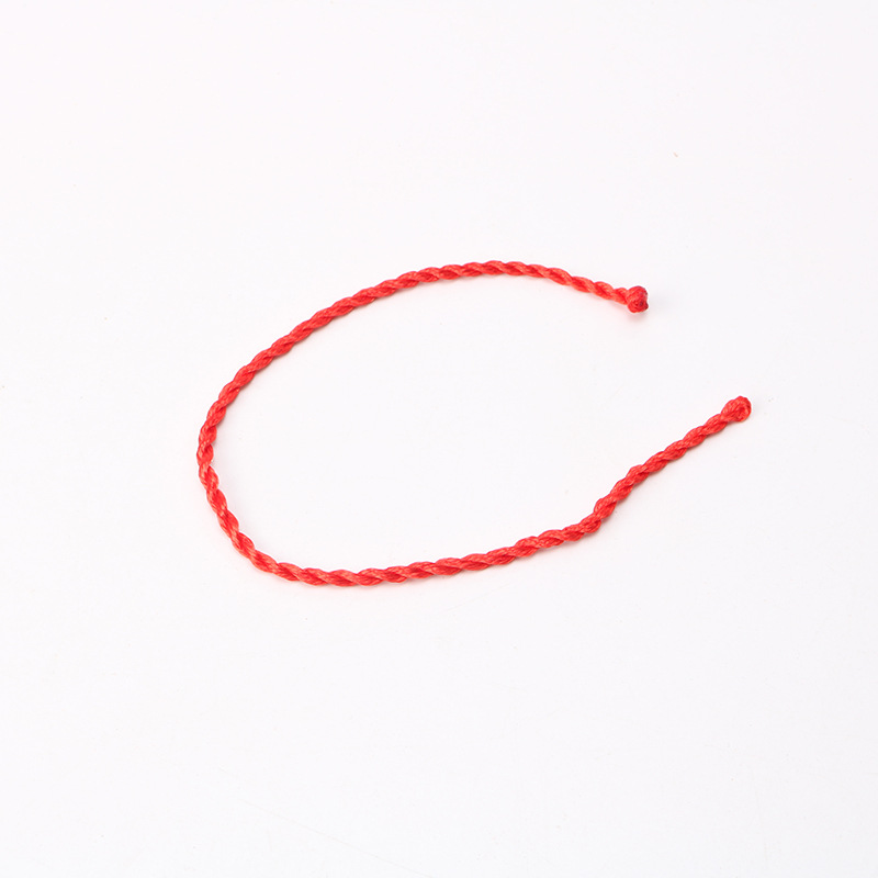 Bracelet en Corde rouge - Ref 3446596 Image 2