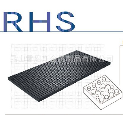日本原装进口仓敷化工(KURASHIKI KAKO)橡胶防震垫RHS-40/RHS-40N