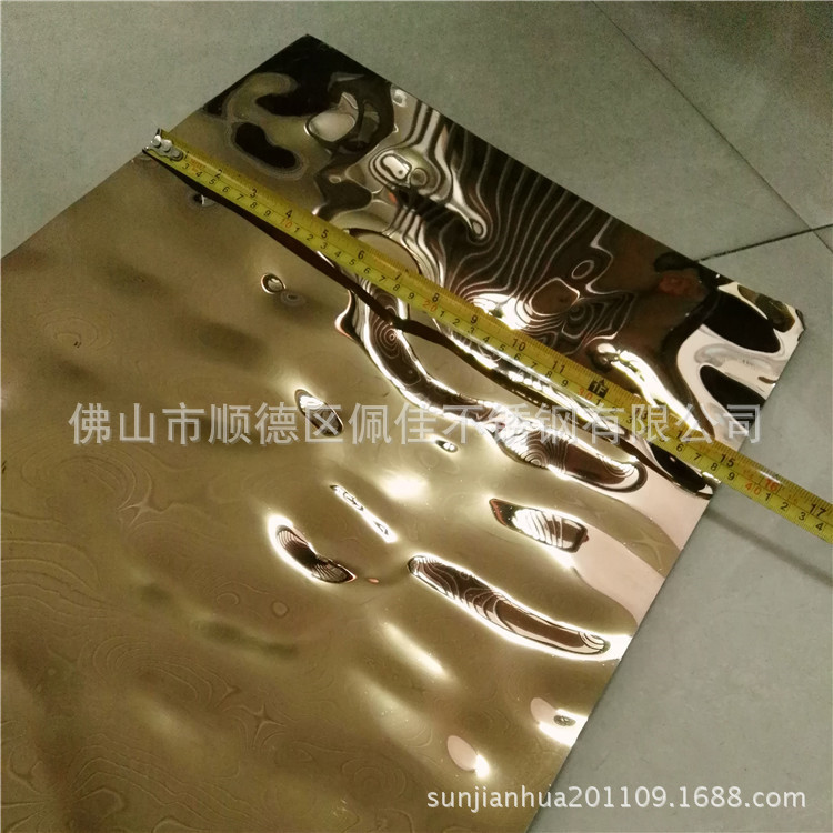 广西防城不锈钢压纹楼梯防滑板 重庆不锈钢1.5厚大水珠装饰压花