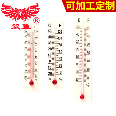 供应各类长度温度计表芯  纸牌温度计 玻璃温度计 加工定制