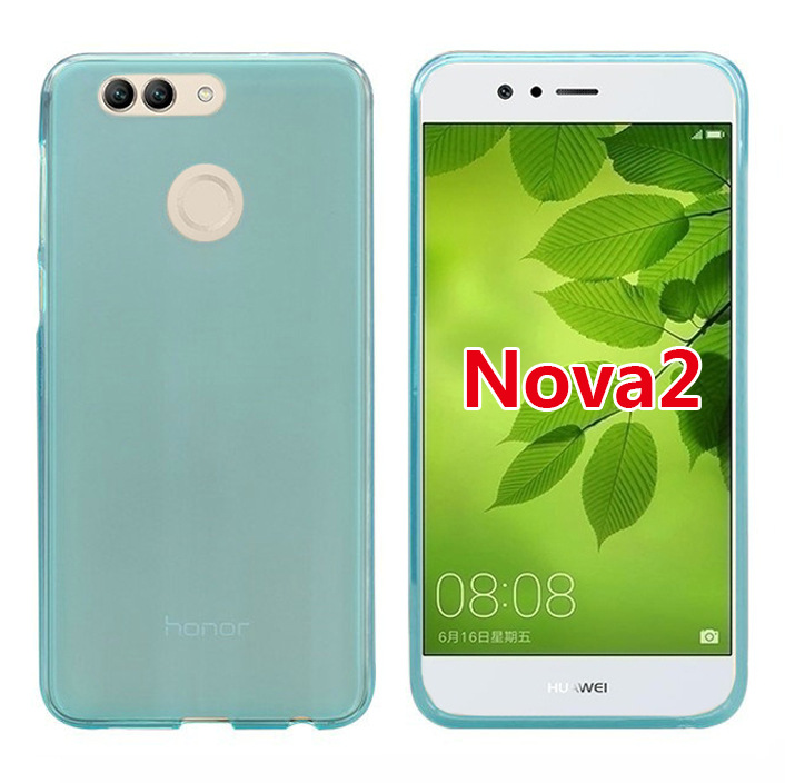适用华为nova2S手机壳NOVA2保护套nova2plus透明硅胶防摔软壳素材