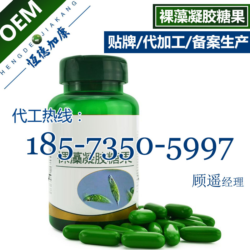 21裸藻凝胶糖果加工
