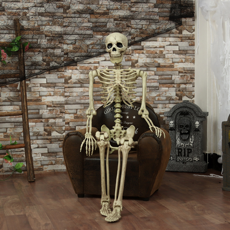 Halloween Horror Haunted House Dress Up Simulation Skull Skeleton Ghost Trick Props Bar Decoration Ghost Scary