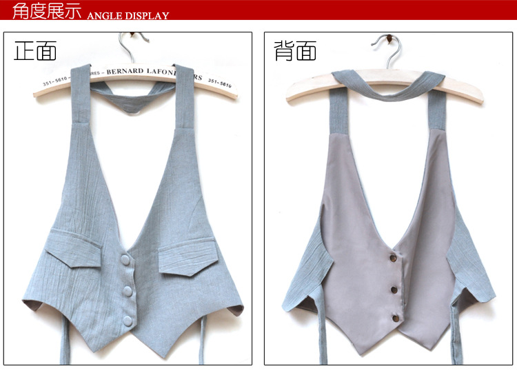 Gilet femme YUXI en Chanvre - Ref 3316349 Image 14