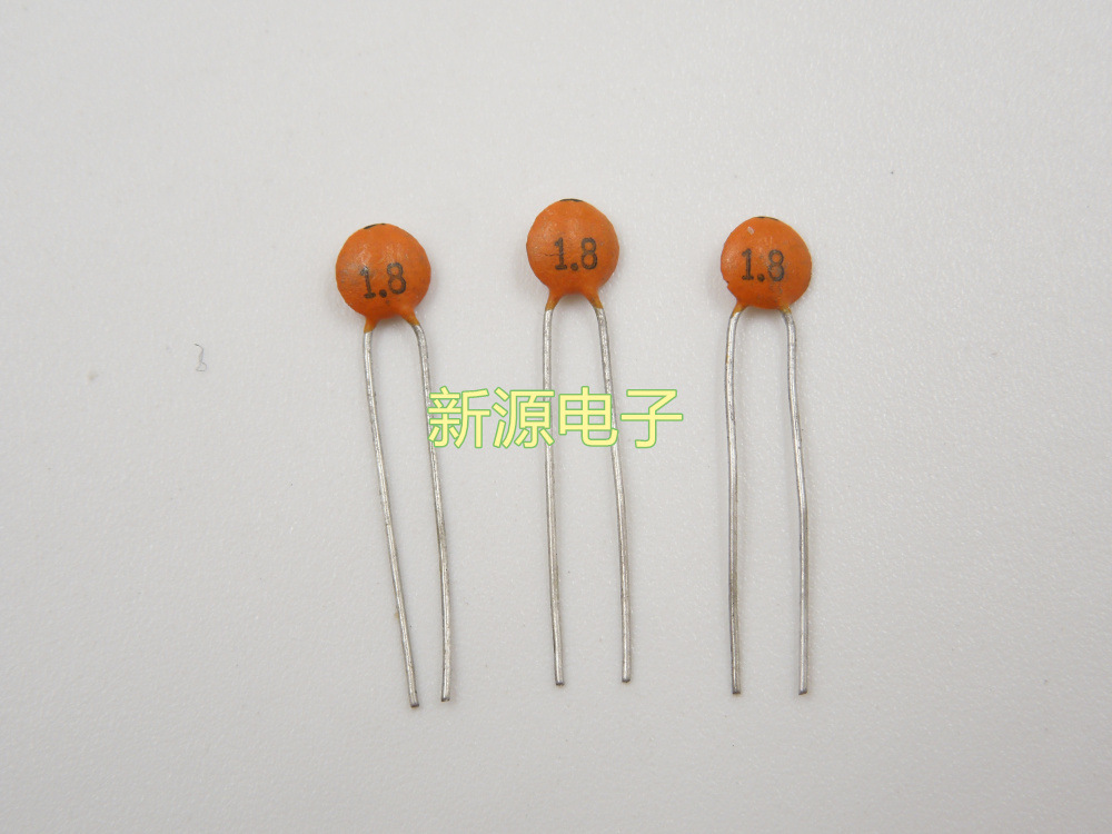 瓷片电容 1.8PF 50V 1.8P 磁片电容 瓷介电容（一包1000个）
