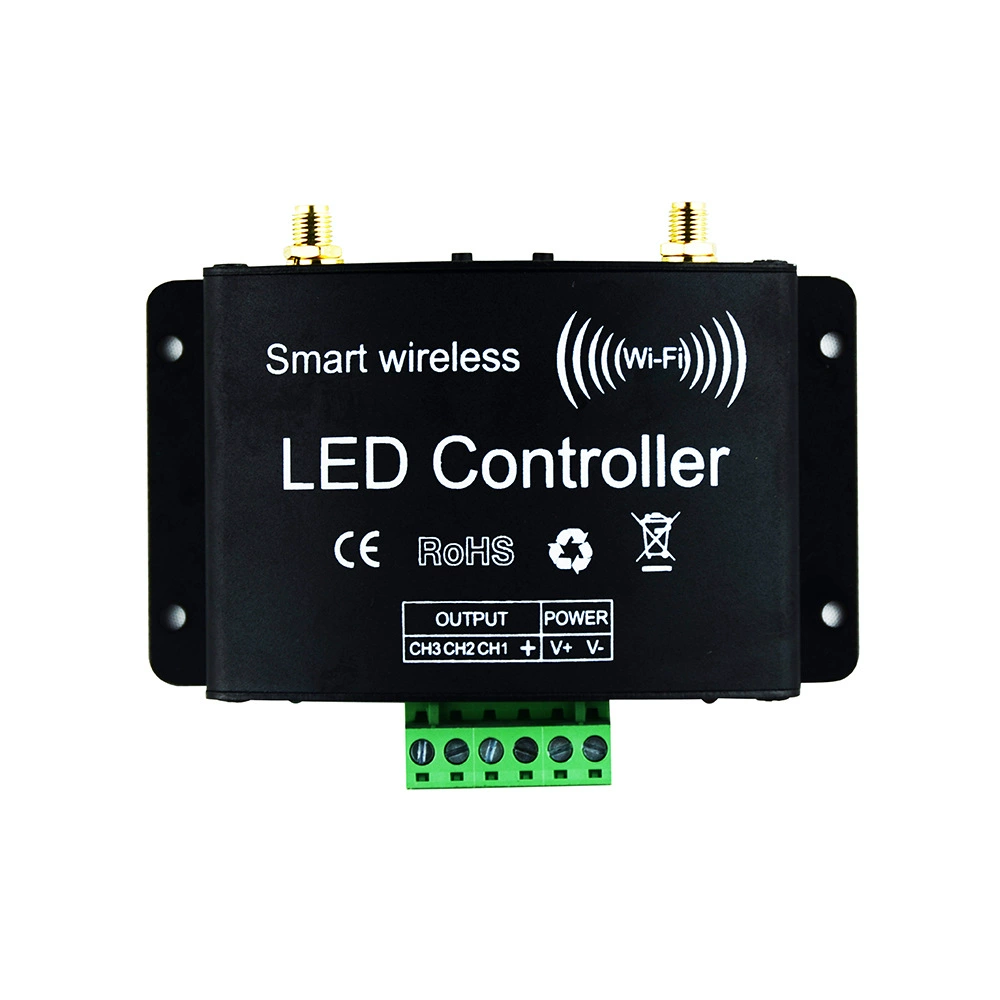 Smart mobile phone, controller, LED light strip