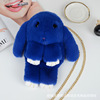 Fashionable children's plush rabbit, chain, bag strap, worn on the shoulder