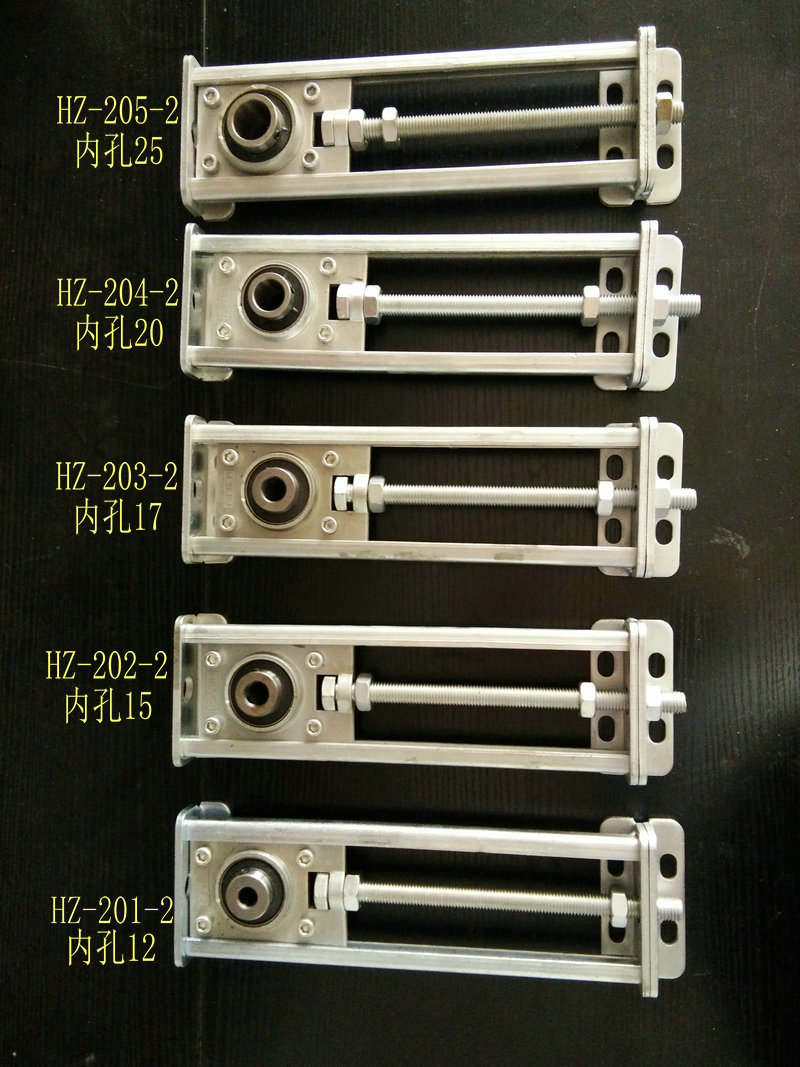 口罩机播种机UV机隧道炉涨紧座外调节式滚轮轴承座轴承调紧座|ru