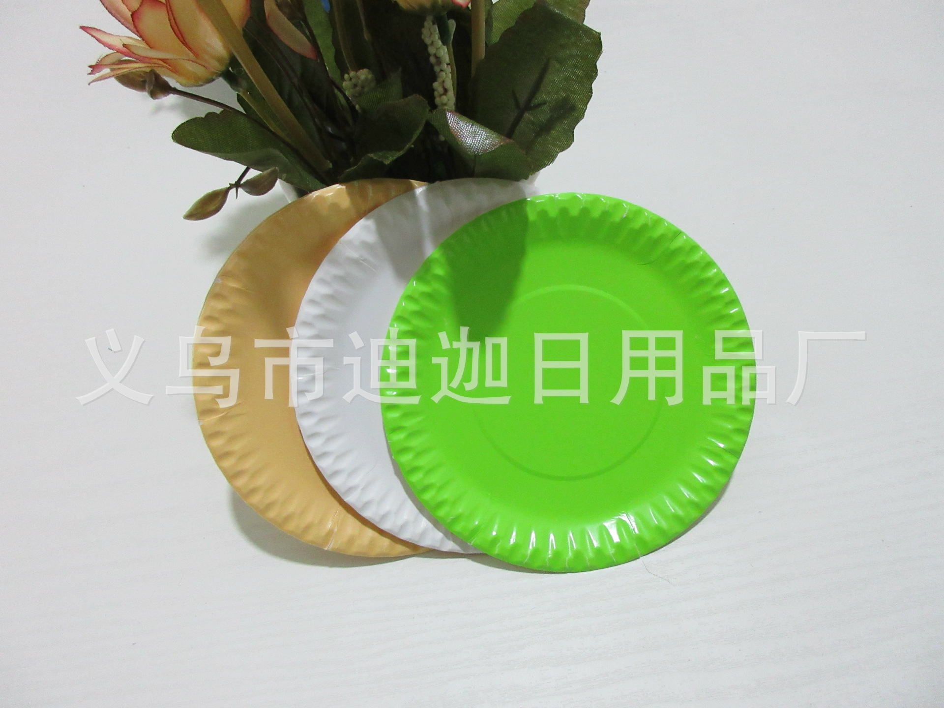 一次性纸盘纸碟 十寸纸盘 食品级 可定制印刷 厂家特价供应-阿里巴巴
