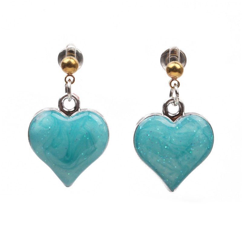 Européen Et Américain De Mode Long Coeur Amour Coeur Boucles D'oreilles Boucles D'oreilles Digne Pendentif Personnalité Sauvage Boucles D'oreilles Femme Boucles D'oreilles En Gros display picture 15