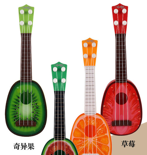 Simulated fruit mini guitar ukulele ukulele playable musical instrument educational children's play