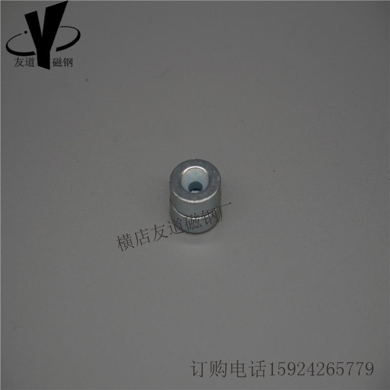 【厂家直销】镀镍钕铁硼 圆形磁铁 各种规格强磁切割磁钢预定
