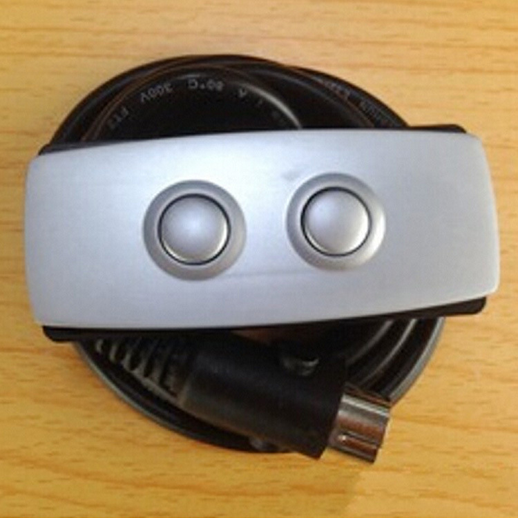 按摩椅手控器 电动推杆金属两按键 功能沙发手控器深圳迪洛克