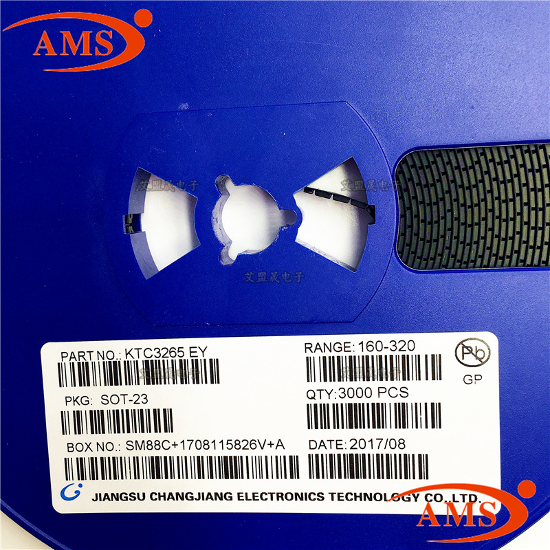 KTC3265 丝印:EY SOT-23 CJ/长电 贴片三极管晶体管 全新现货