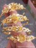 Brass gold bracelet, jewelry, 24 carat, wholesale, Birthday gift