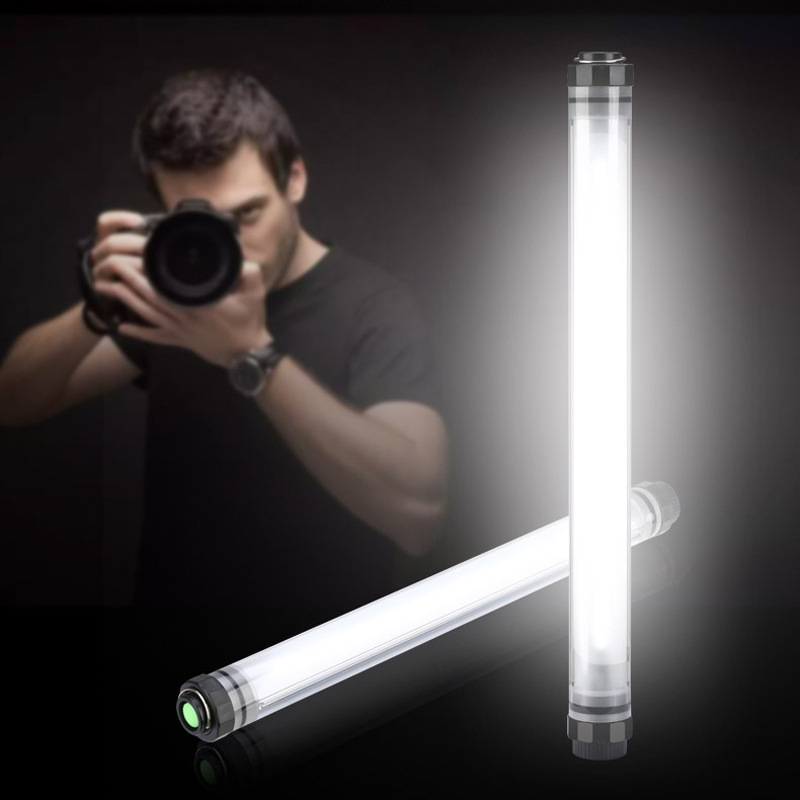 优洋Q7S LED水下摄影灯 影视电光棒手持半管摄影摄像补光外拍灯