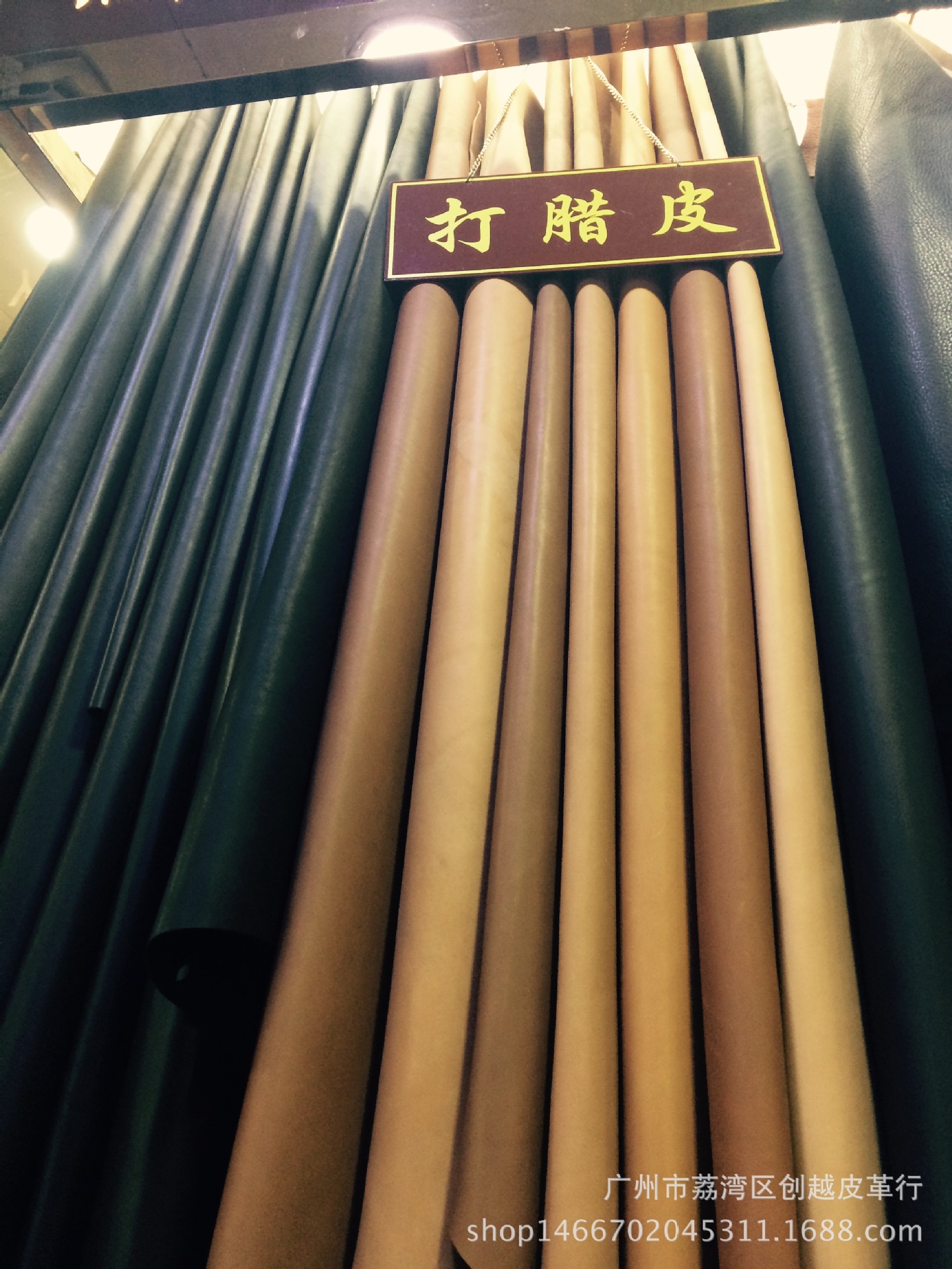 厂家直销批发进口头层粒面打蜡牛皮 做西装鞋休闲鞋包包