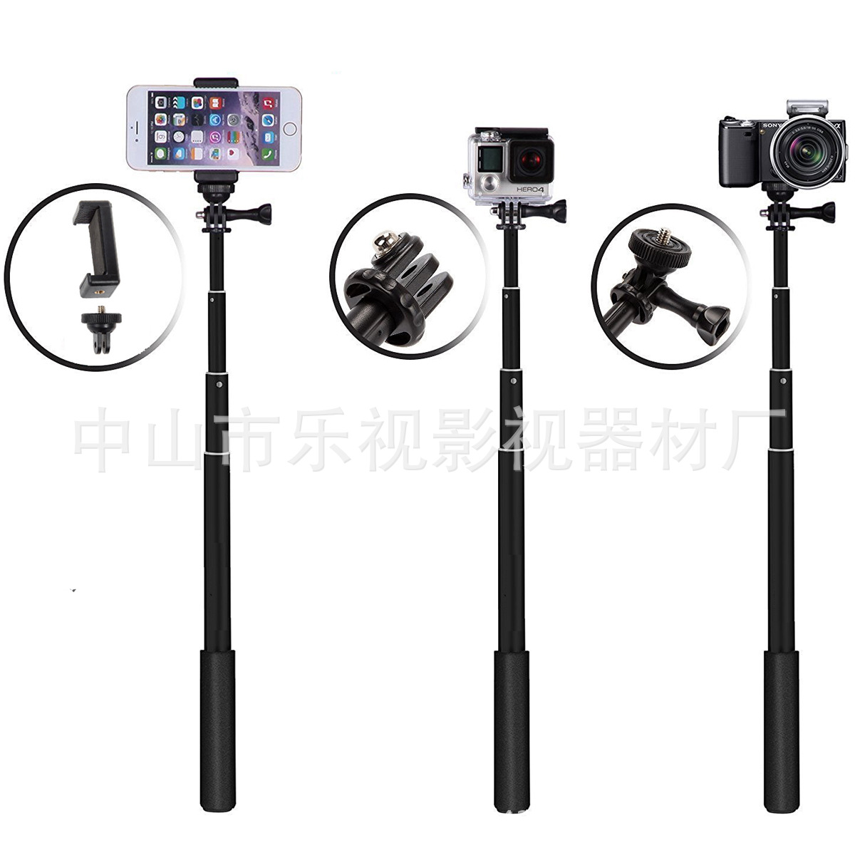 Perche selfie en Alliage d aluminium - Ref 3386312 Image 13