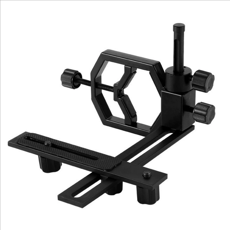 Крепление-держатель для телефона на штатив, телескоп, микроскоп, камеру, для астрономических наблюдений и наблюдения за птицами на открытом воздухе