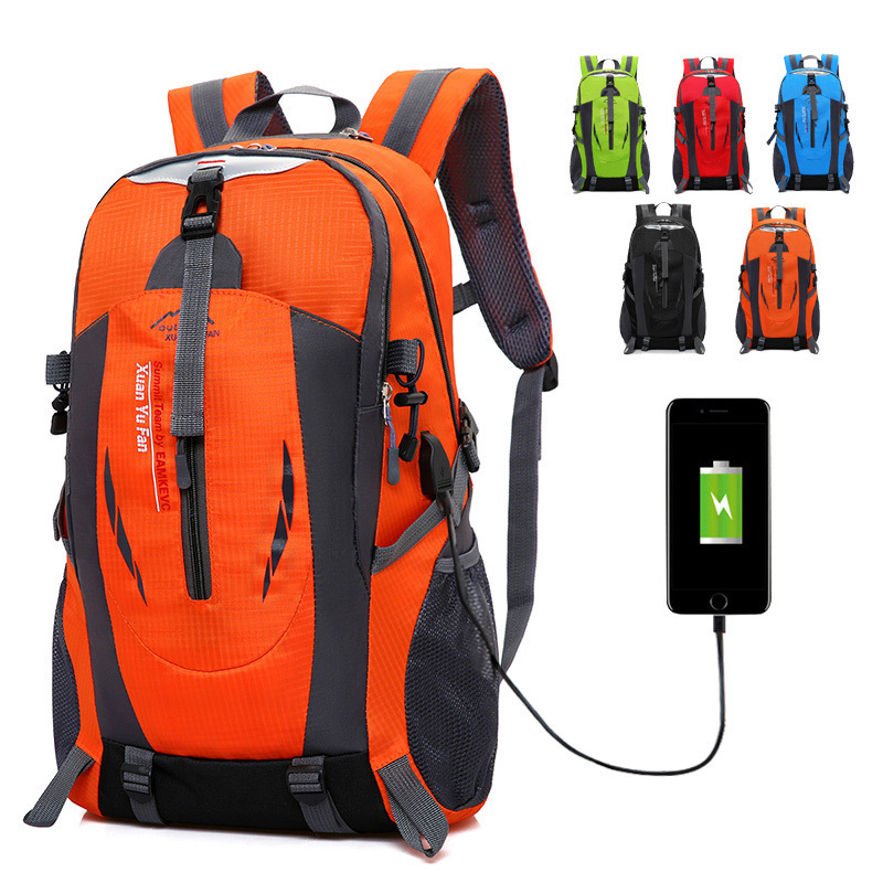Capacious backpack