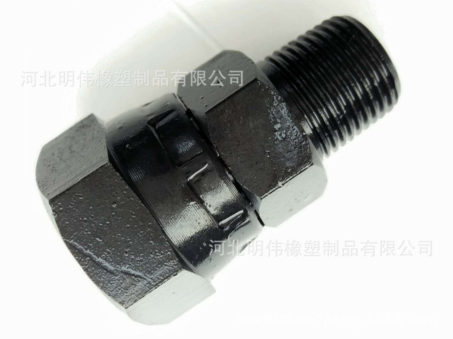 工程机械专用高压胶管接头 扣压式液压胶管接头 变径接头