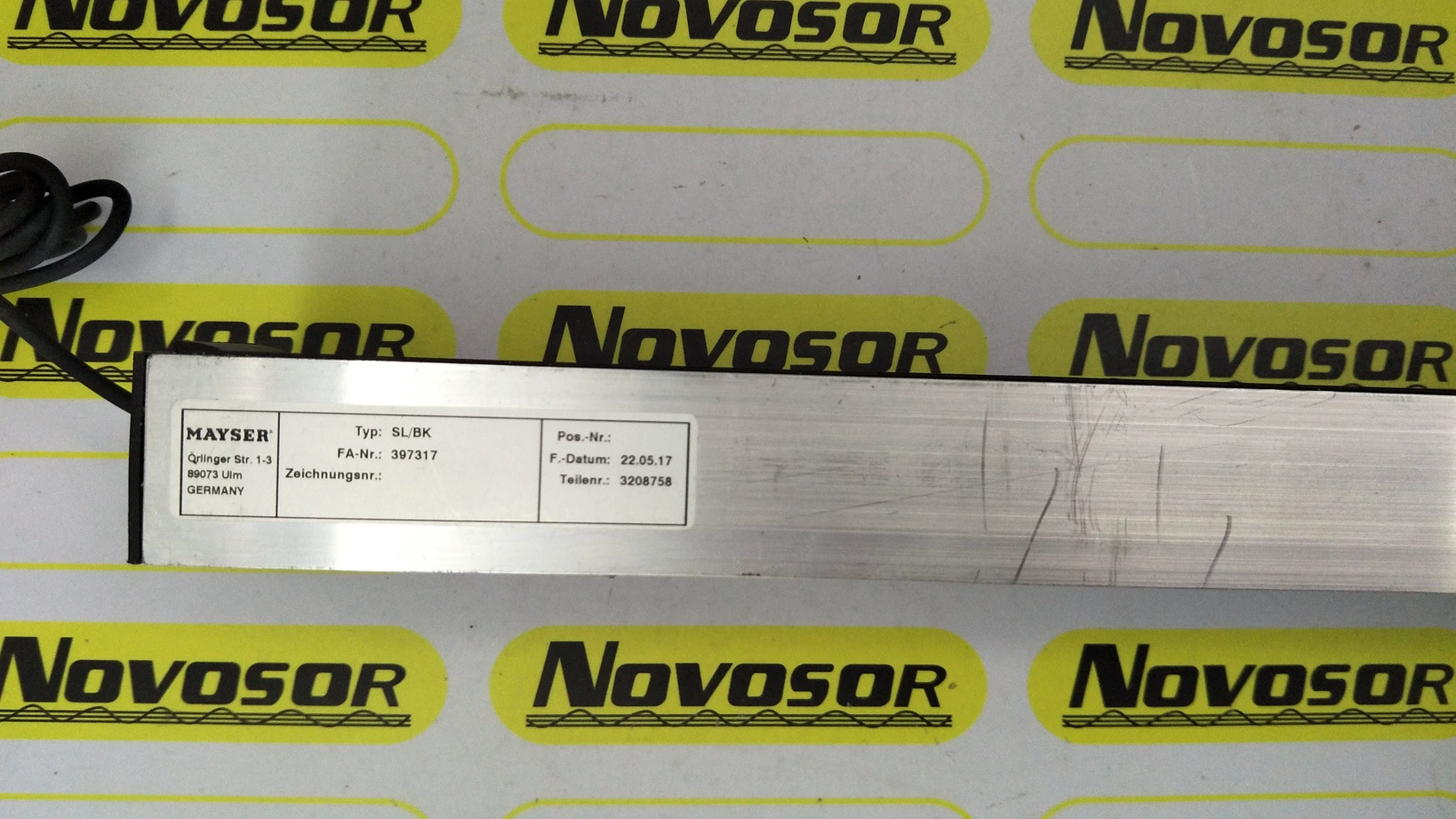 MAYSER 3209727 SL/BK 950mm GP60 EPDM C35