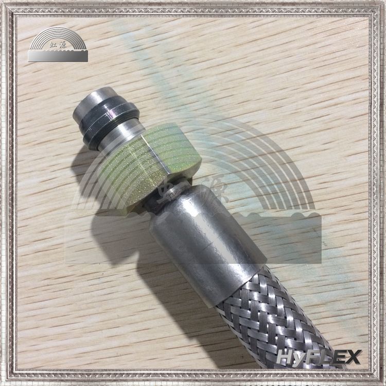 耐高压耐高温蒸汽软管 卡套式金属软管 不锈钢波纹软管 18MM接口