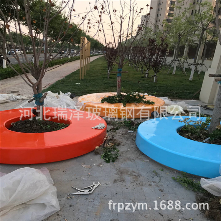 天津幼儿园玻璃钢座椅