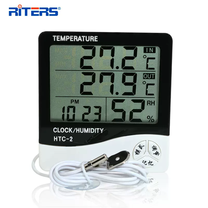 工厂现货出售电子温度计干湿婴儿房数显壁挂室温表温湿度计家用