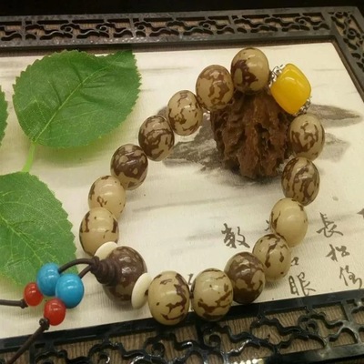 natural Flower Root Bodhi Root bracelets Pu Tizi Beads beads Bracelet Buddhism Jewelry wholesale Manufactor Direct selling