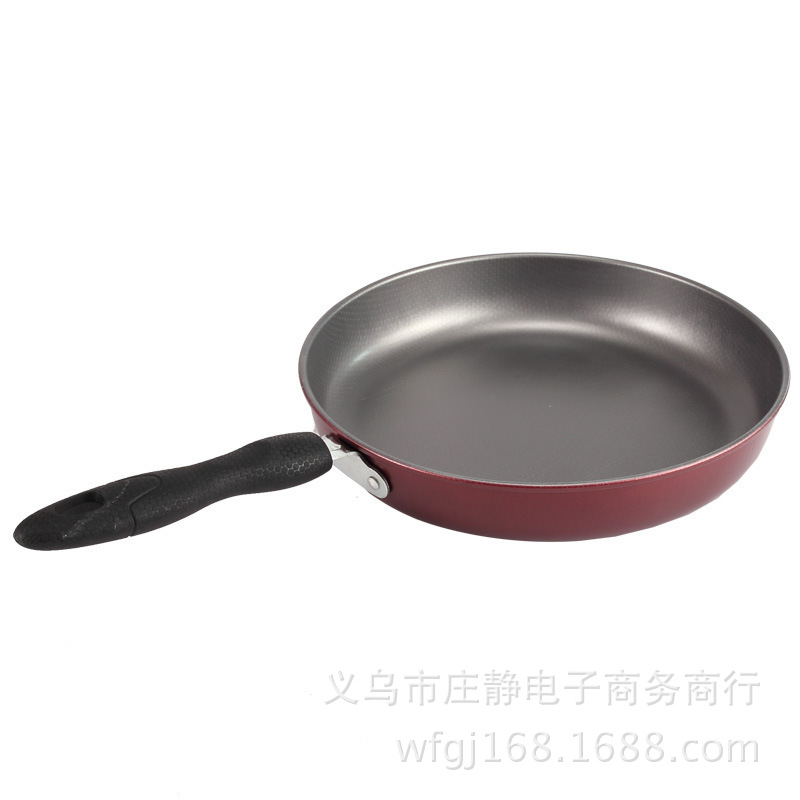 廠家直銷陶晶不粘兩件套 平底煎鍋 湯鍋 禮品鍋套裝 江湖地攤批發