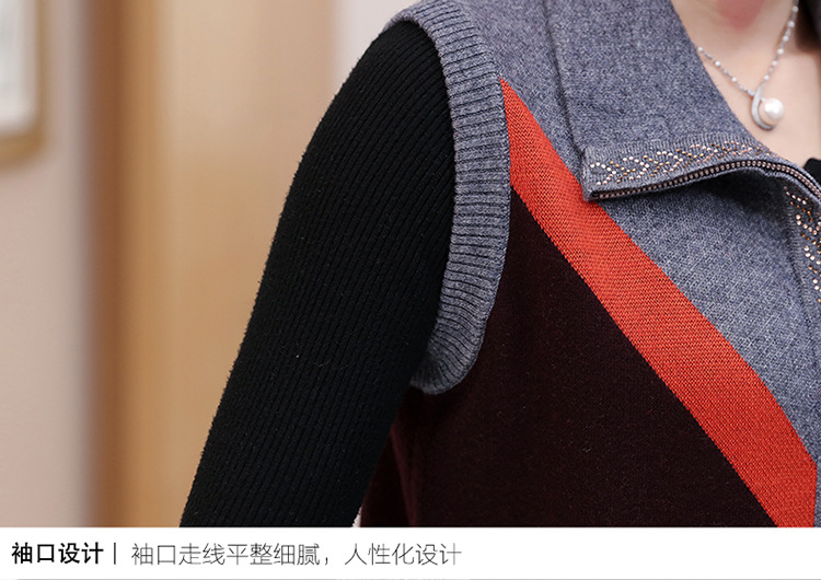 Gilet femme en Mélange de cachemire - Ref 3318191 Image 31