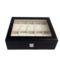 现货供应油漆喷漆10位表盒木质手表盒厂家手表盒子手表展示盒批发