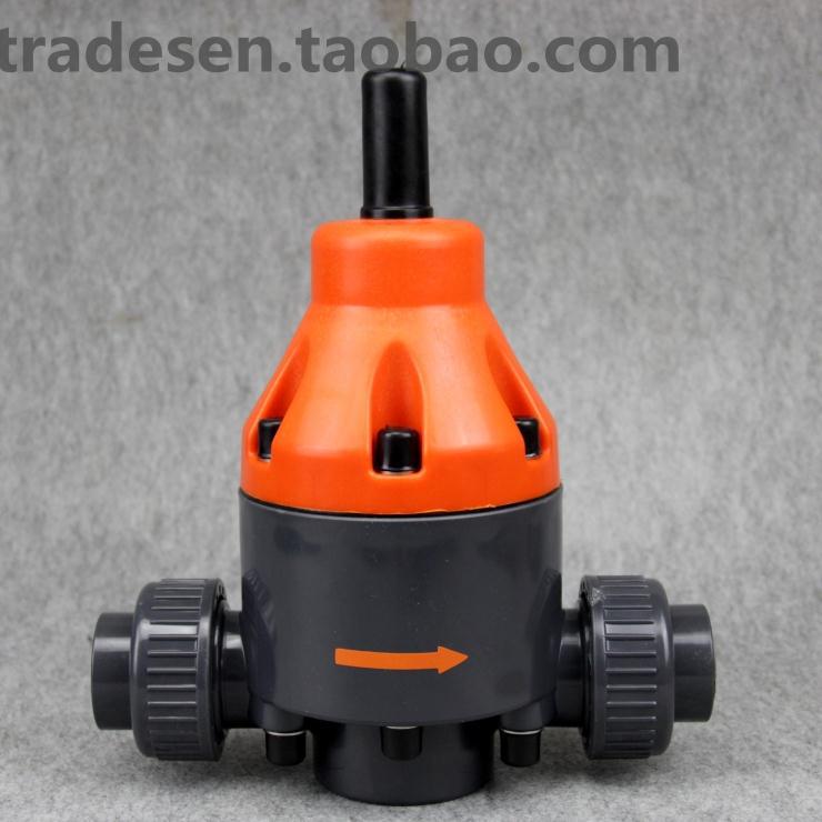 UPVC 背压阀 安全阀 泄压阀 PVC塑料安全阀背压阀