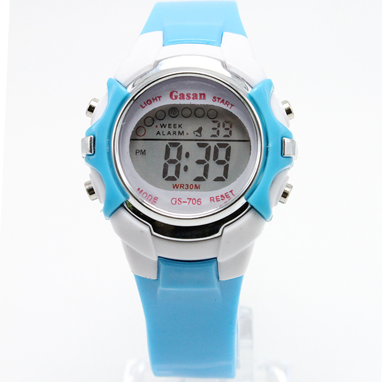 儿童手表批发全防水男孩女孩多功能户外情侣学生电子表批发N62C|ru