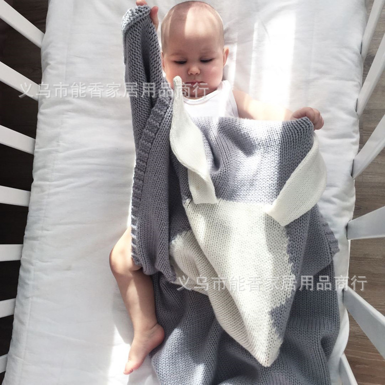 兔子毛线空调毯 (25)