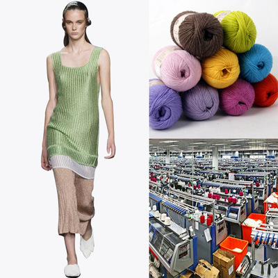 大朗毛織女裝定制毛衣女裝加工定制親子針織開衫服裝加工 來樣