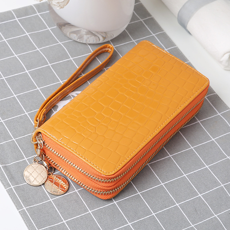 Fashion Stone Pattern Candy Color Wallet display picture 15