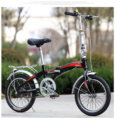 厂家直销新款儿童自行车16寸18寸20寸折叠自行车男女宝宝学生车