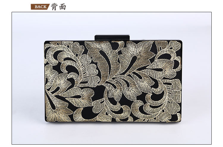 Bolso De Cena Retro Cruzado Bordado Hecho A Mano Cheongsam Bolso De Noche Clásico Banquete Embrague Venta Directa De Fábrica display picture 11