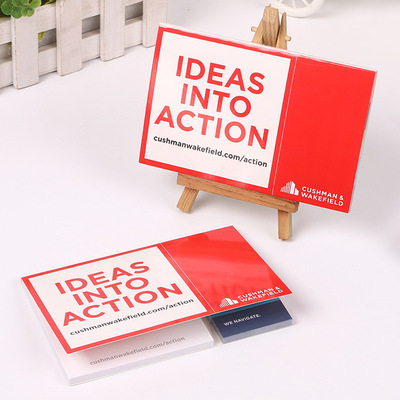 新款推荐精美广告记事便利贴高品质便携即时留言便签本LOGO定做|ms