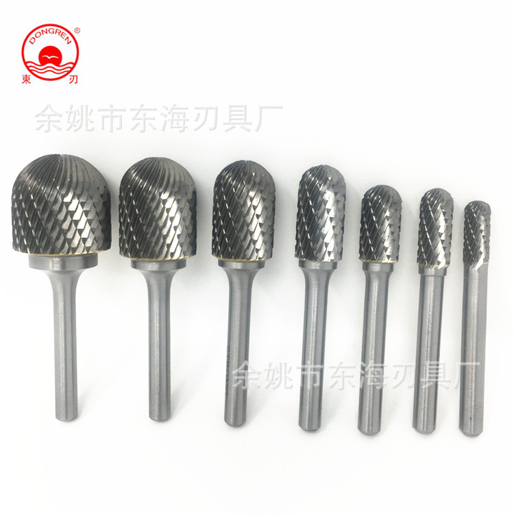 High-quality Cylindrical Ball head Rotating burrs Size Specifications Complete Manufactor Direct selling