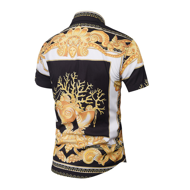 New Street Fashion Shirt Digital Classical Pattern 3D Printed Shirt
