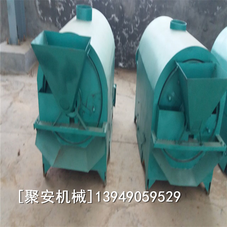 厂家直销大型滚筒炒料机 电加热全封闭滚筒炒籽机 不锈钢炒货机