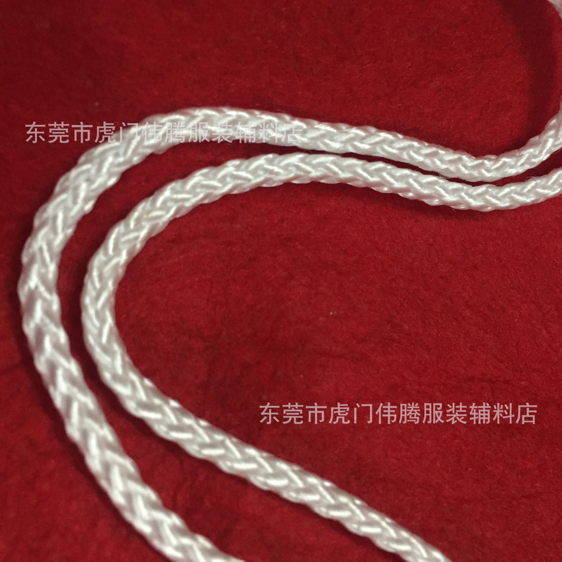 厂家批发 8*8PP绳 彩色PP绳 8股丙纶黑白色PP绳 针通绳 束袋口绳-阿里巴巴