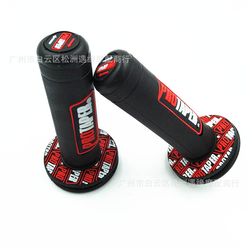 Venta caliente PROTAPER mango de goma motocicleta cubierta de la manija fuera-carretera vehículo modificado mango de goma fantasma fuego cubierta