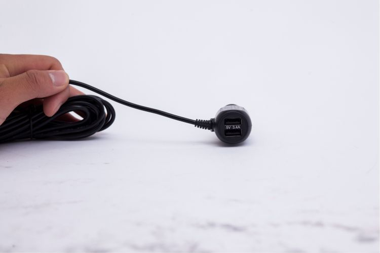 12V car electronic dog massage chair purifier power cord DC5521 round head 3.5 elbow charging cable 2.5 head