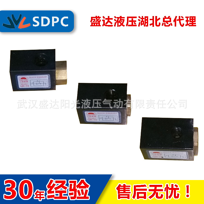 SDPC盛达 快速排气阀 QE-08 QE-10/15 快排阀 放气阀 排气阀配件|ru